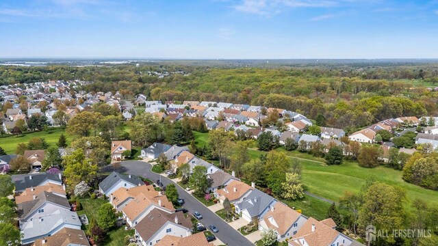 27 Dawson Ln, Monroe, NJ 08831 - aerial overview of property's location with nearby suburban area