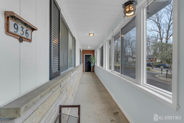 view of hallway