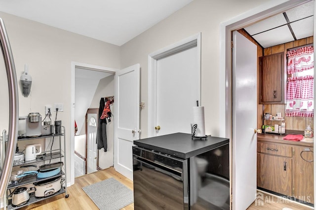 interior space with light wood-style flooring