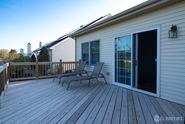 136 Chichester Rd, Monroe, NJ 08831 - view of wooden terrace
