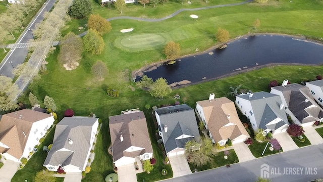 136 Chichester Rd, Monroe, NJ 08831 - aerial overview of property's location with nearby suburban area, a large body of water, and a local golf course