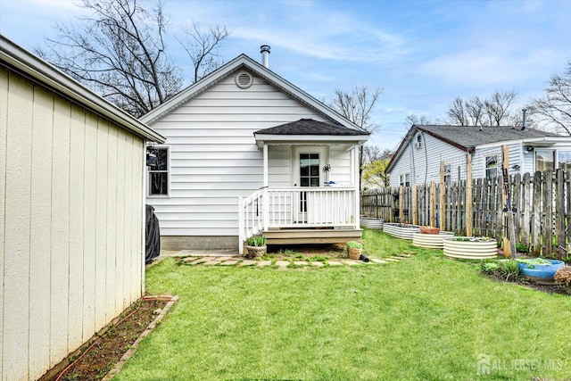 274 Prospect Ave, South Amboy, NJ 08879 - back of house with a garden