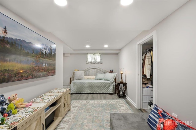 44 Lakeside Dr S, Piscataway, NJ 08854 - bedroom with light wood-style floors and recessed lighting