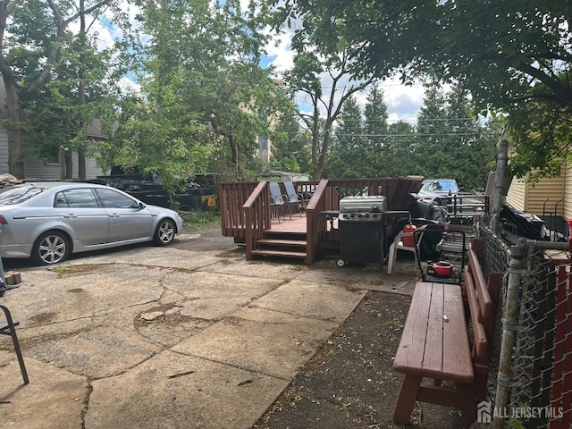 view of parking