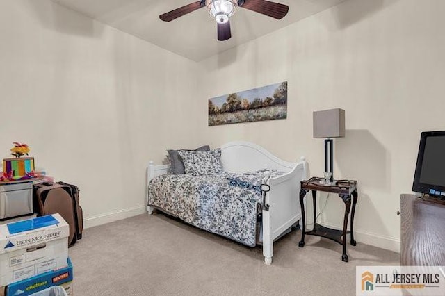 7203 Minuteman Ln, Franklin, NJ 08873 - bedroom featuring carpet floors and a ceiling fan