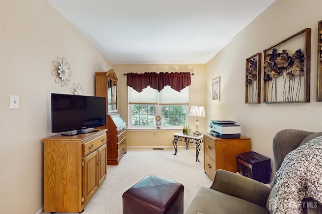 1406 Locust Ct, South Brunswick, NJ 08852 - living area with light carpet and baseboards