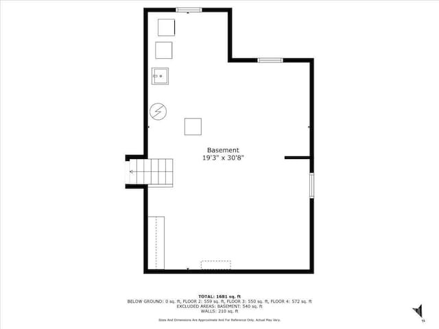 796 Curie Rd, North Brunswick, NJ 08902 - view of property floor plan