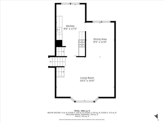 796 Curie Rd, North Brunswick, NJ 08902 - view of property floor plan