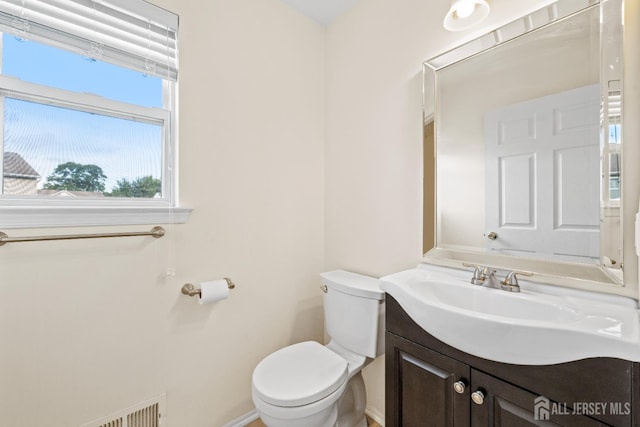 96 Lark Dr, South River, NJ 08882 - half bathroom with toilet and vanity
