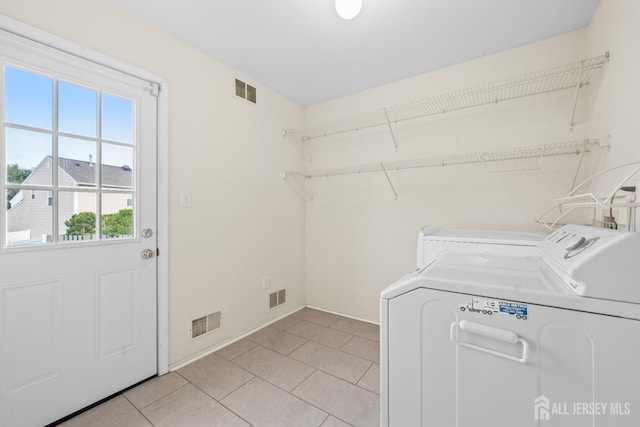96 Lark Dr, South River, NJ 08882 - washroom featuring washing machine and clothes dryer and light tile patterned floors