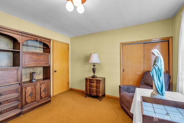 72-74 Sabo St, Carteret, NJ 07008 - sitting room with light colored carpet and baseboards