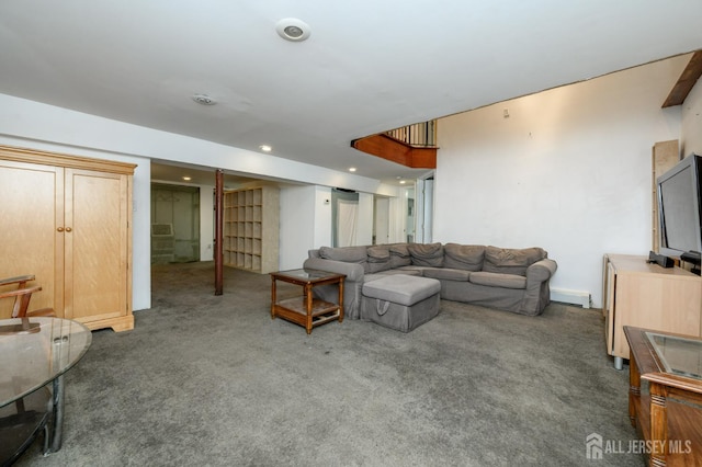 4 Ashwood Pl, North Brunswick, NJ 08902 - living room with carpet flooring and recessed lighting