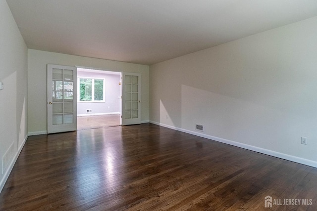 33 Timber Rd, Edison, NJ 08820 - spare room featuring dark wood-type flooring