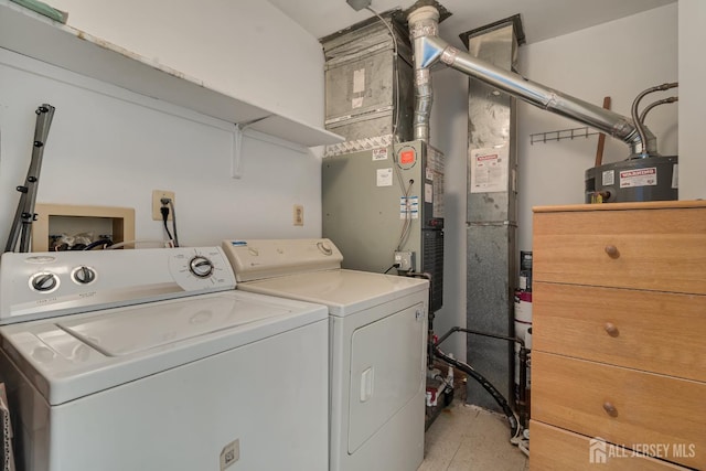 26 Desoto Dr, Franklin Twsp, NJ 08823 - laundry area with washer and clothes dryer