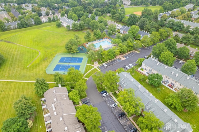 26 Desoto Dr, Franklin Twsp, NJ 08823 - aerial view of a pool area