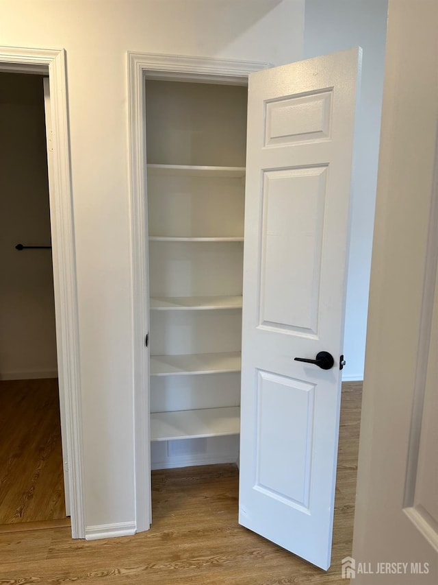 view of closet