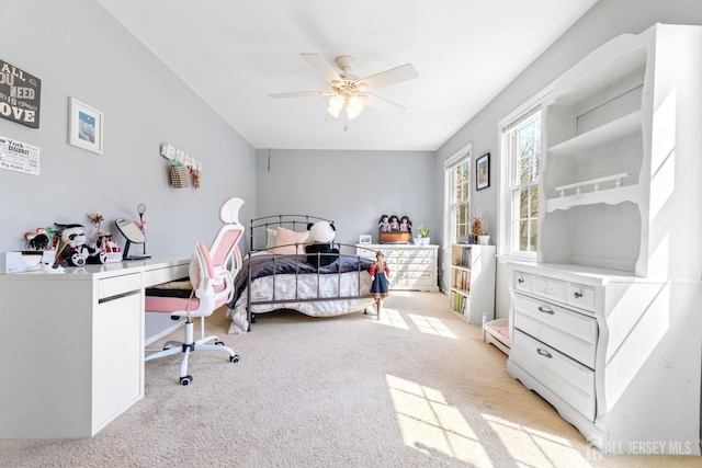 135 Archery Ct, Old Bridge, NJ 08857 - carpeted bedroom with ceiling fan