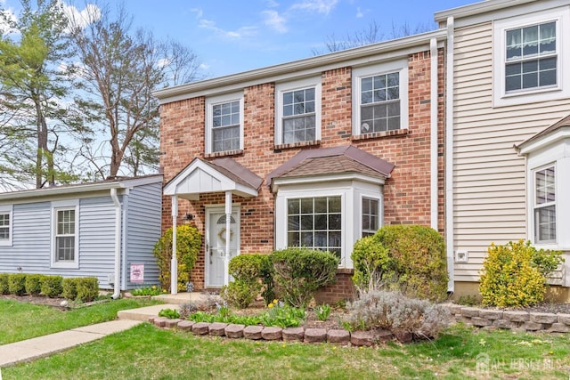 135 Archery Ct, Old Bridge, NJ 08857 - view of front of house with brick siding