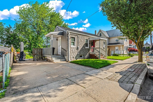 426 Catherine St, South Amboy, NJ 08879 - view of front of property with stone siding