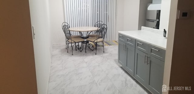 57 Judson St Unit 6A, Edison, NJ 08837 - dining space featuring baseboards
