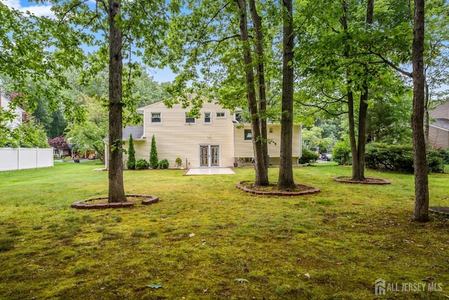 14 Bosko Dr, East Brunswick, NJ 08816 - view of yard with french doors
