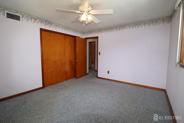13 Olchaskey Ave, South River, NJ 08882 - unfurnished bedroom with carpet floors, a closet, and ceiling fan