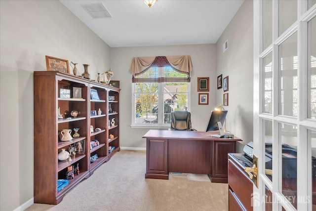 1 Ballybunion Dr, Monroe, NJ 08831 - office area featuring light carpet and baseboards
