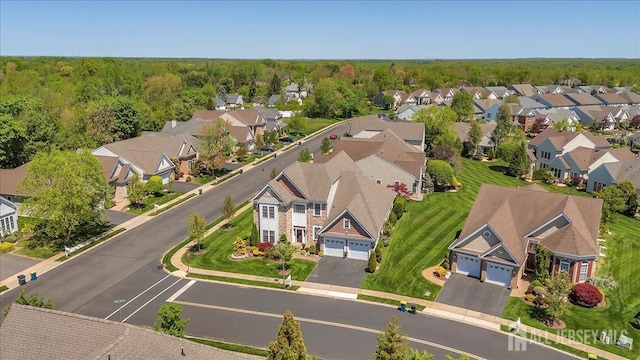 1 Ballybunion Dr, Monroe, NJ 08831 - aerial view of residential area featuring a forest