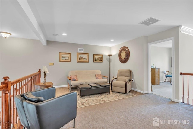 1 Ballybunion Dr, Monroe, NJ 08831 - carpeted living room featuring recessed lighting and baseboards