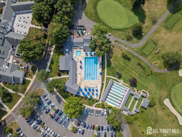 drone / aerial view