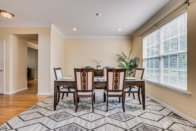 37 Muirfield Blvd, Monroe, NJ 08831 - dining room featuring ornamental molding, wood finished floors, and recessed lighting