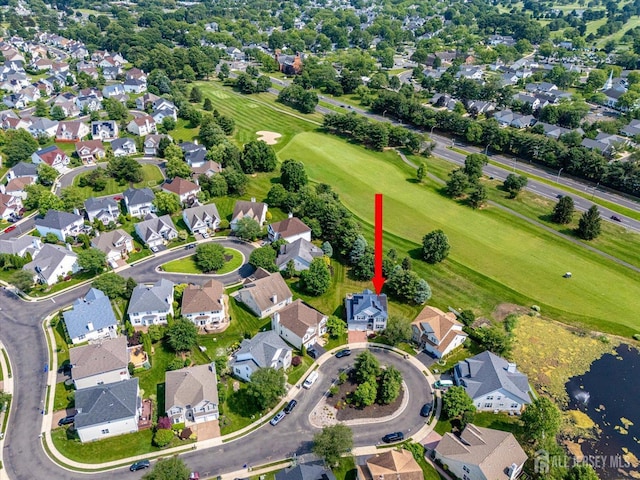 37 Muirfield Blvd, Monroe, NJ 08831 - aerial overview of property's location featuring nearby suburban area, a golf club, and a large body of water