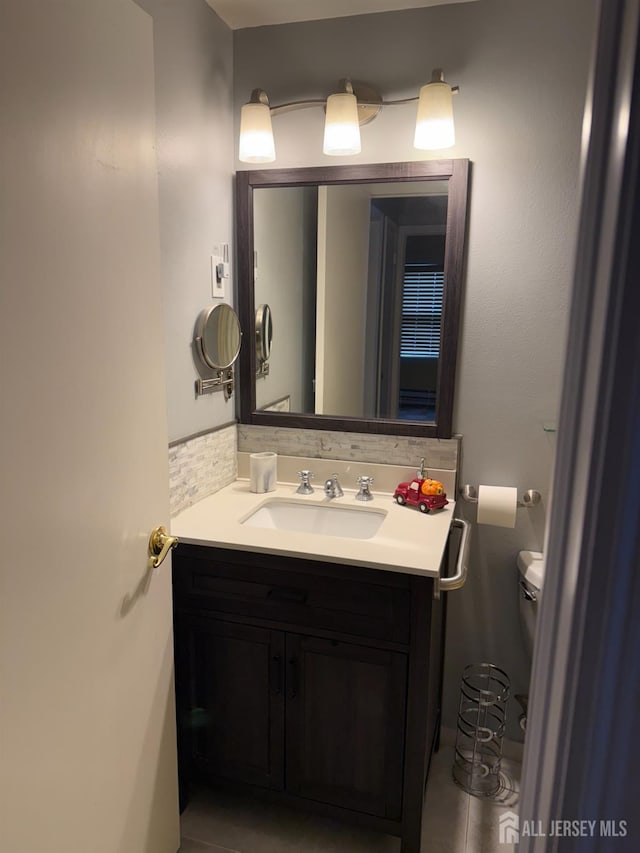 469-O New Haven Way, Monroe, NJ 08831 - bathroom with vanity and toilet