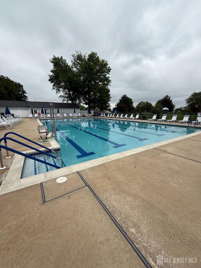 469-O New Haven Way, Monroe, NJ 08831 - community pool featuring a patio area