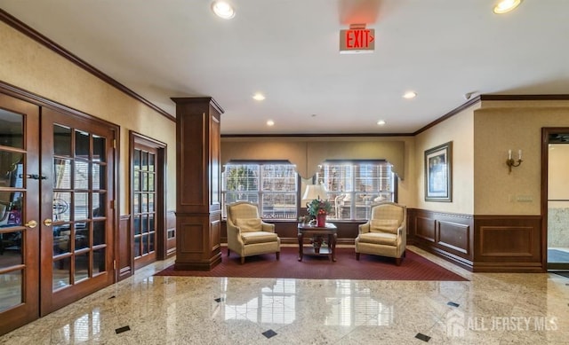 view of building lobby