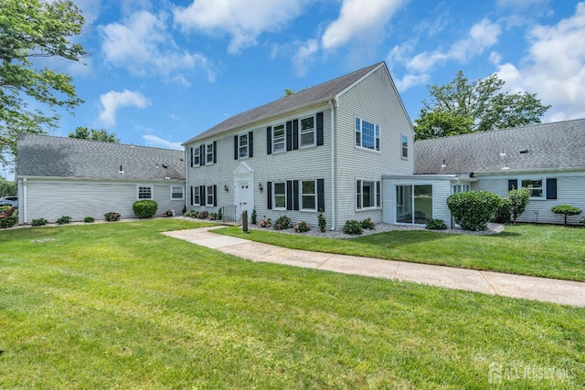 377-B Old Nassau Rd, Monroe, NJ 08831 - rear view of property featuring a yard