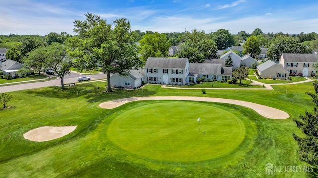 377-B Old Nassau Rd, Monroe, NJ 08831 - aerial view of residential area featuring a golf club