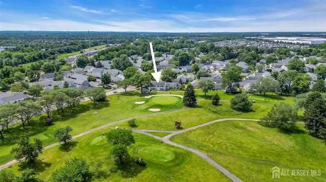 377-B Old Nassau Rd, Monroe, NJ 08831 - aerial view of residential area with a golf course