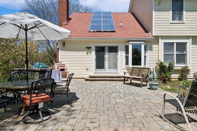 view of patio / terrace with french doors