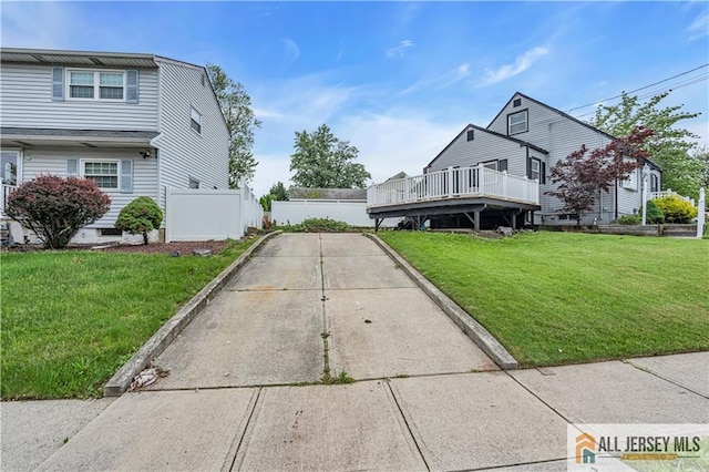 99 Crestview Rd, Fords, NJ 08863 - view of side of home with concrete driveway