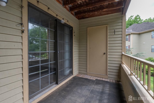 2708 Ridgefield Ct, Helmetta, NJ 08828 - property entrance featuring a balcony