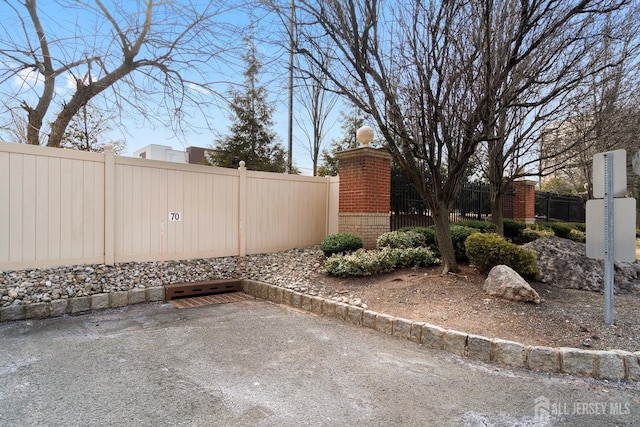 exterior space with a patio and fence