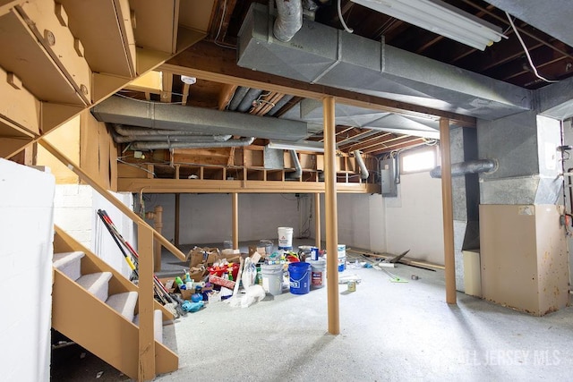 20 Wick Dr, Fords, NJ 08863 - basement featuring electric panel