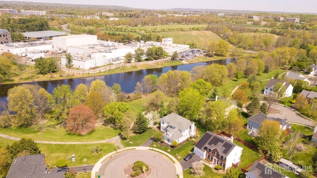 23 Heather Ct, Plainsboro, NJ 08536 - aerial overview of property's location featuring a large body of water