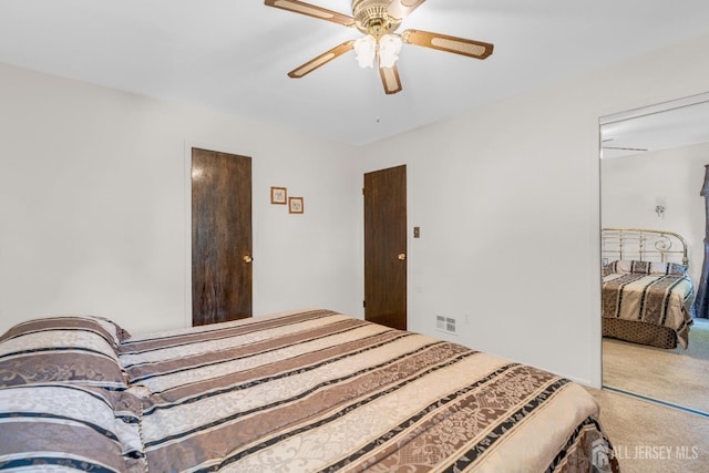 92 Maplewood Ave, Edison, NJ 08837 - carpeted bedroom featuring ceiling fan