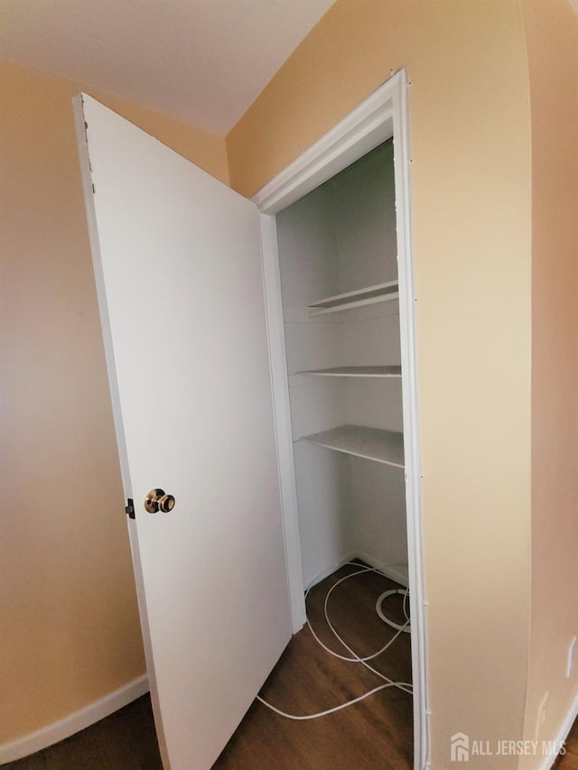 view of closet