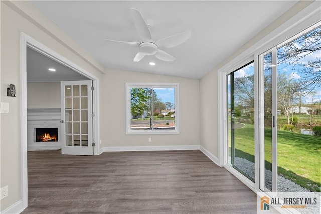 265 Crosse Dr Unit 265A, Monroe, NJ 08831 - unfurnished sunroom with lofted ceiling