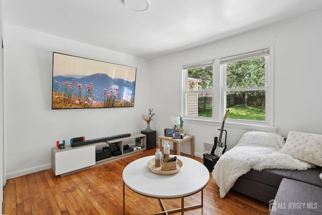 54 Morningside Rd, Colonia, NJ 07067 - living area featuring light wood-style flooring and baseboards