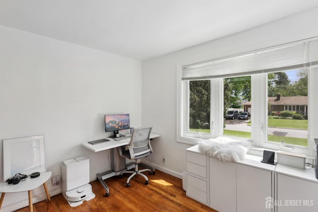 54 Morningside Rd, Colonia, NJ 07067 - office with wood finished floors and baseboards