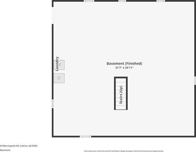 54 Morningside Rd, Colonia, NJ 07067 - home floor plan